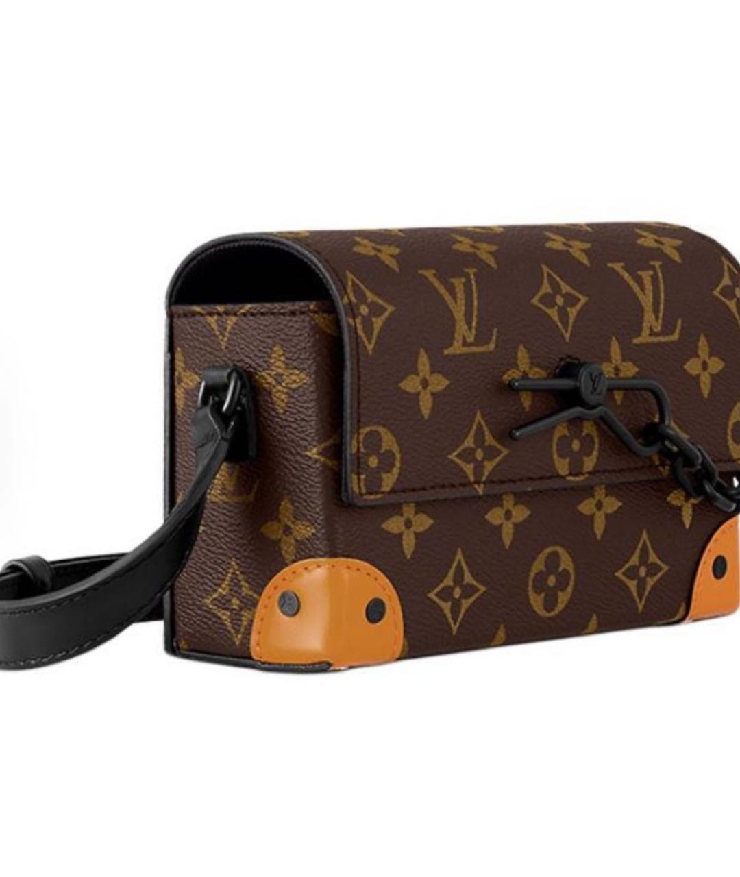 LOUIS VUITTON Коричневая сумка на плечо, фото 2