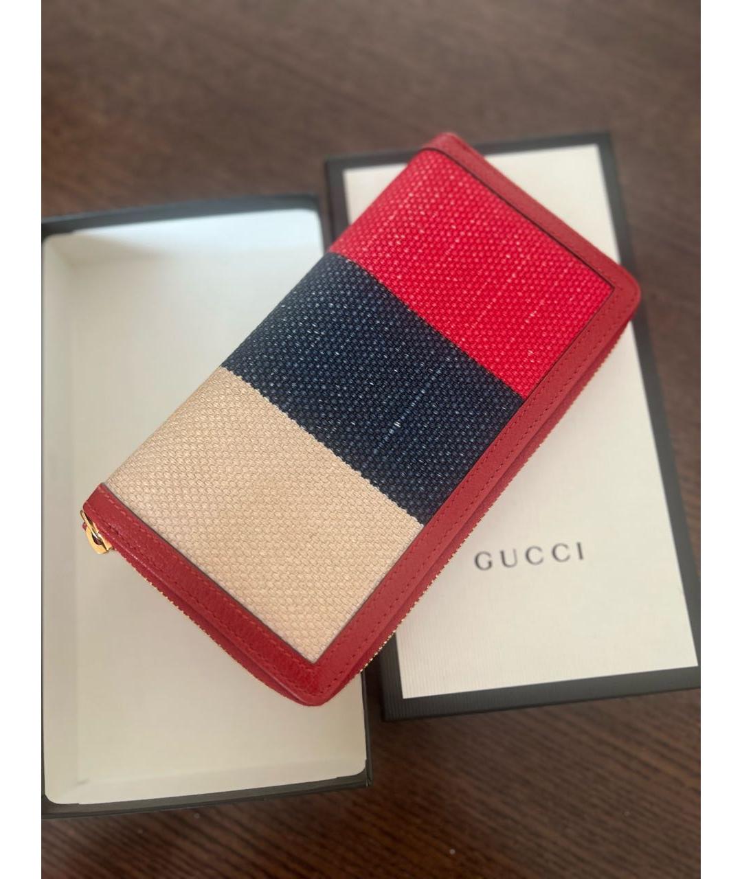 GUCCI Мульти кожаный кошелек, фото 3