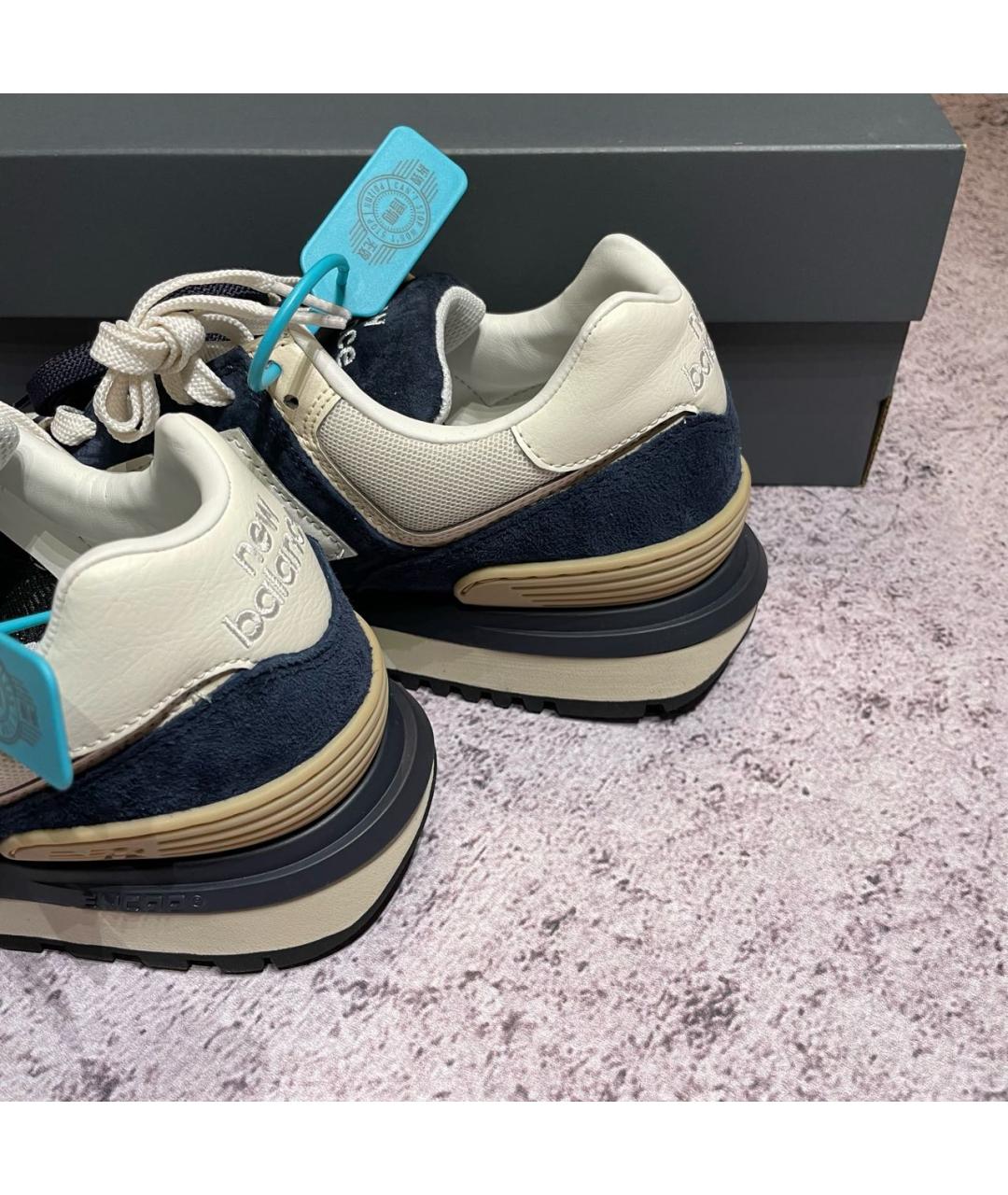 NEW BALANCE Темно-синие низкие кроссовки / кеды, фото 5