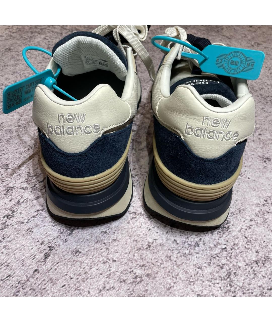 NEW BALANCE Темно-синие низкие кроссовки / кеды, фото 6