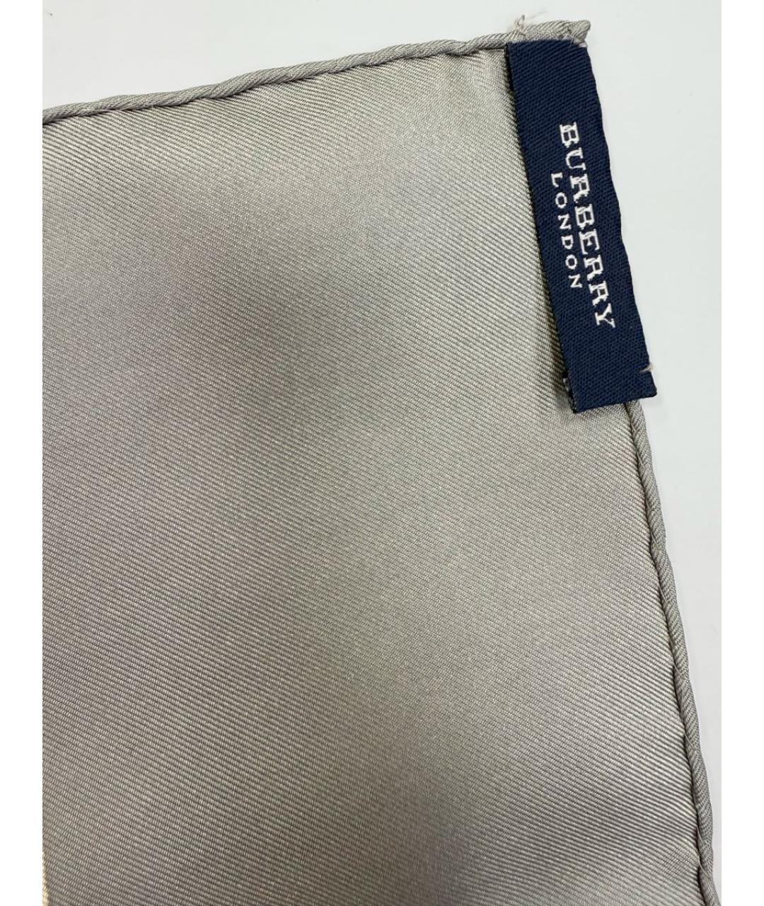 BURBERRY Шелковый платок, фото 2