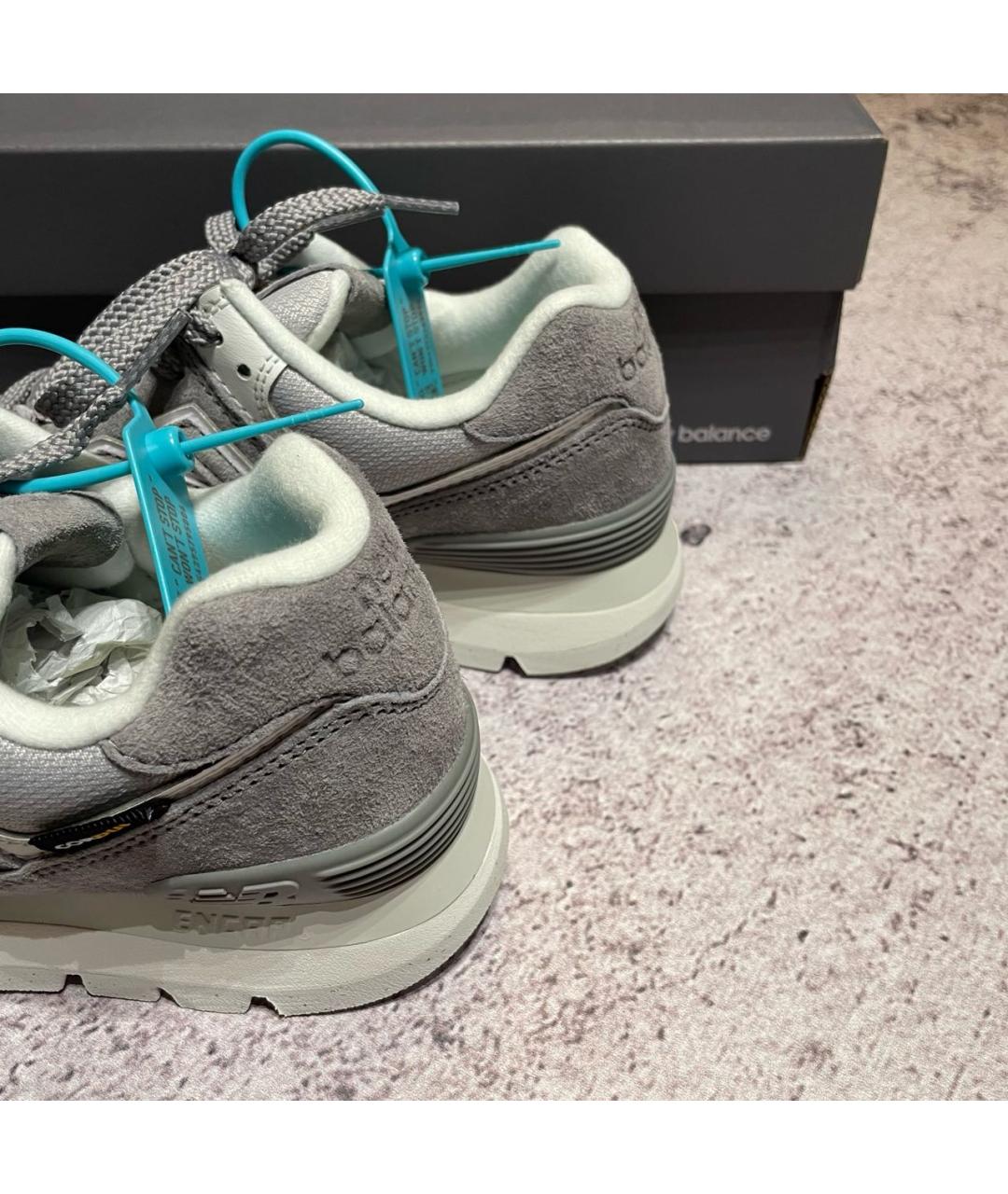NEW BALANCE Серые кроссовки, фото 4
