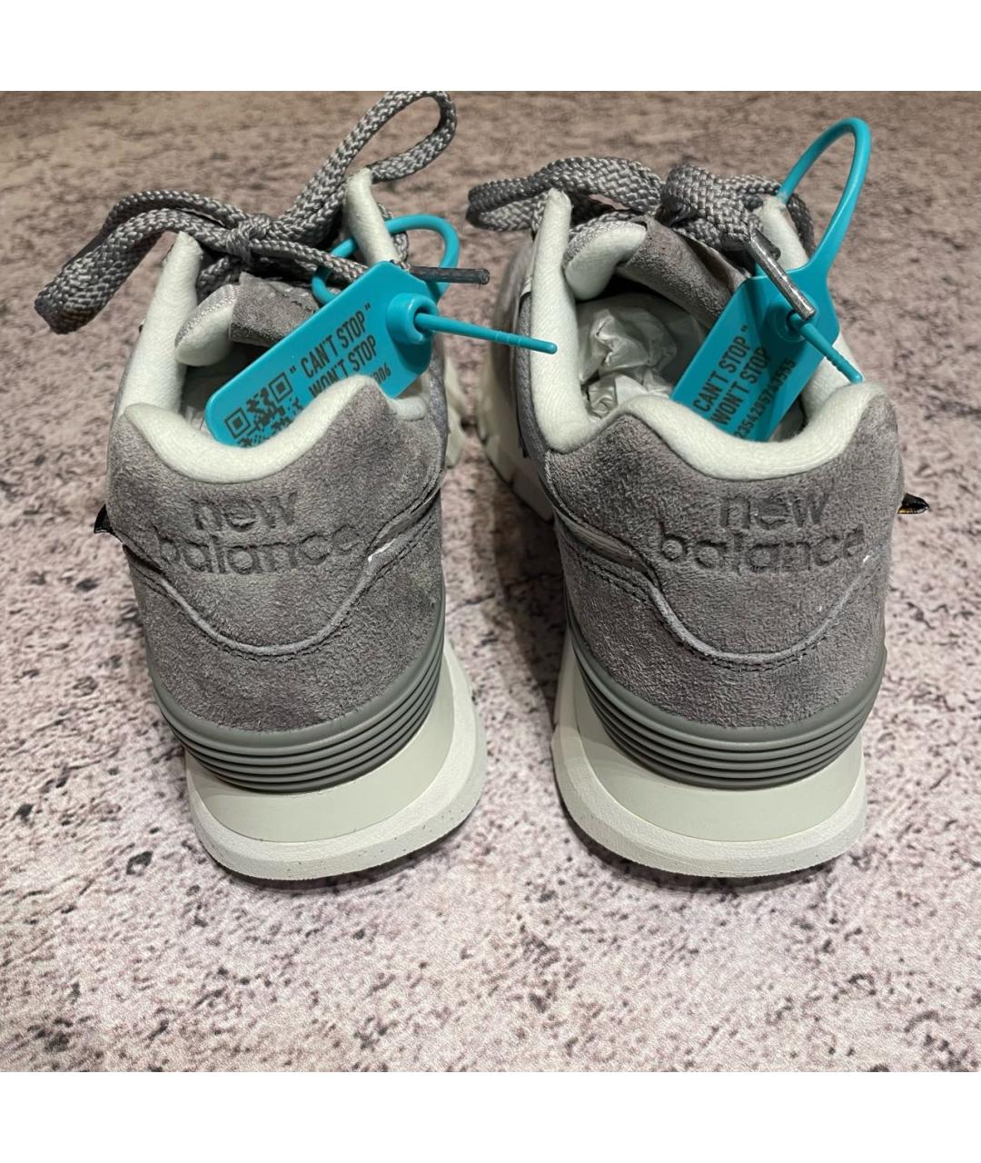 NEW BALANCE Серые кроссовки, фото 5