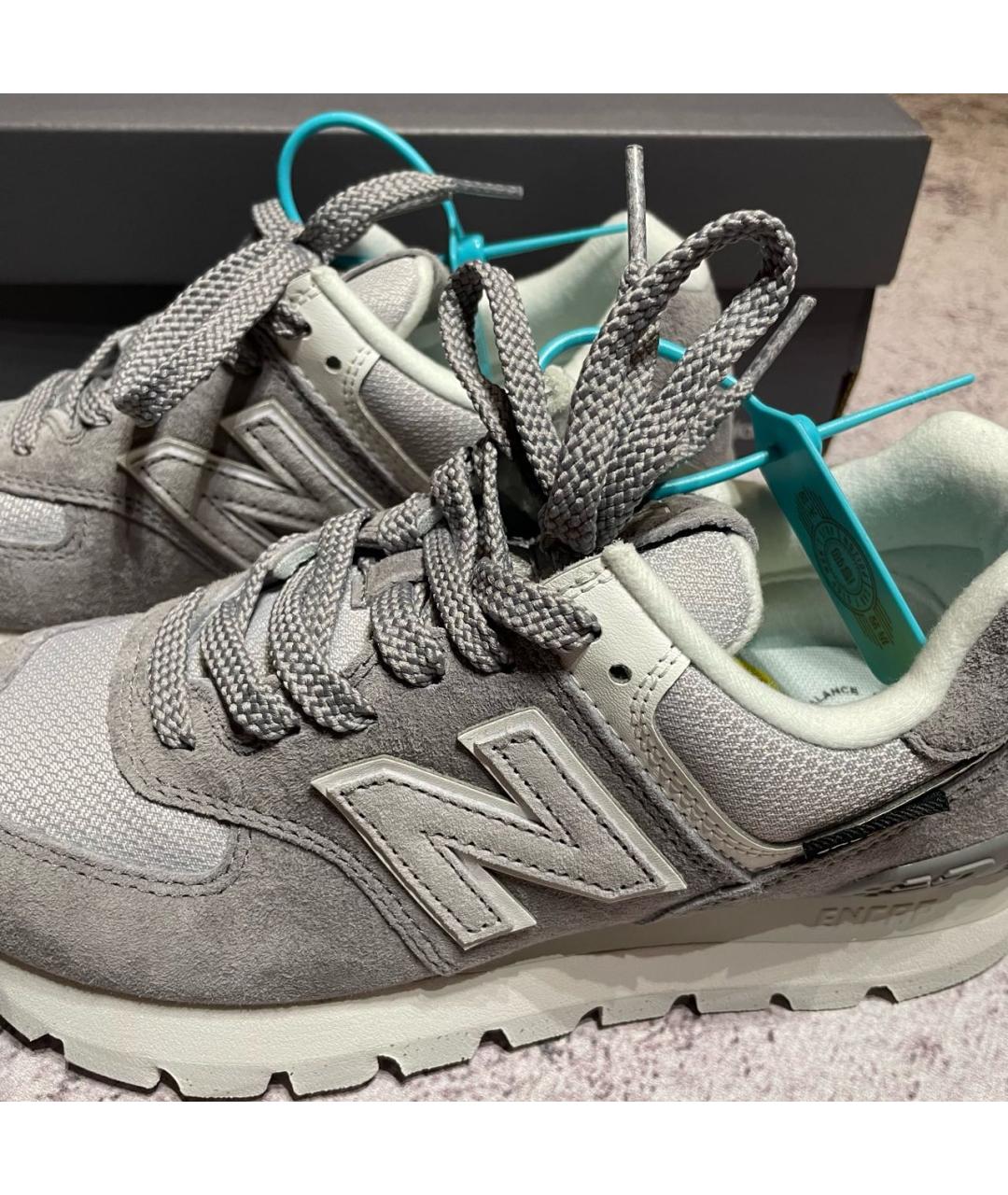 NEW BALANCE Серые кроссовки, фото 3