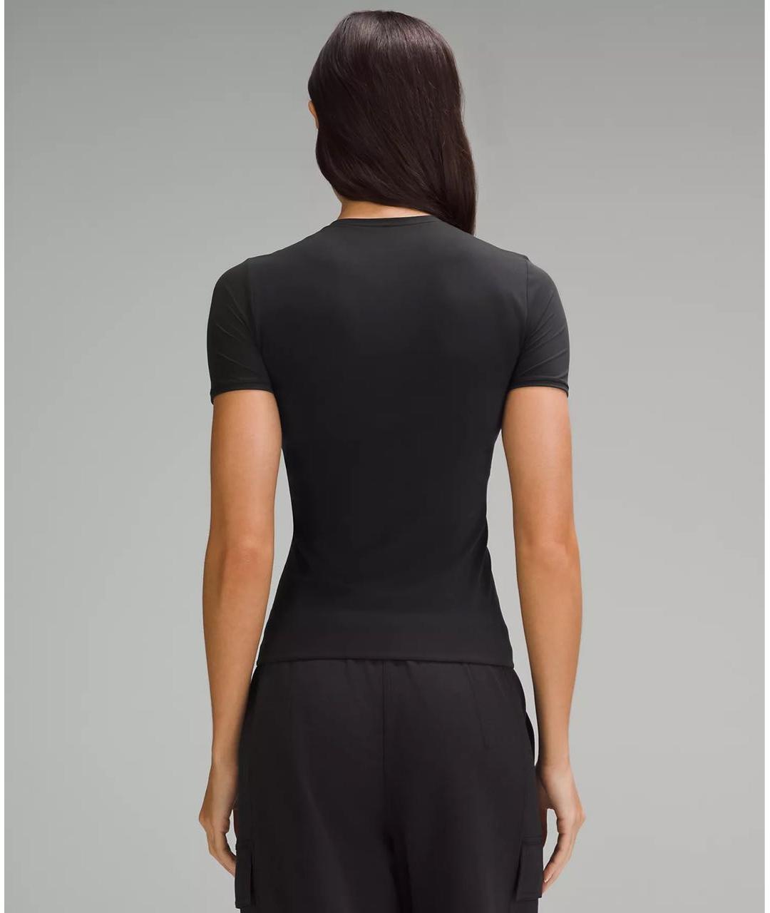 Lululemon Черная футболка, фото 3
