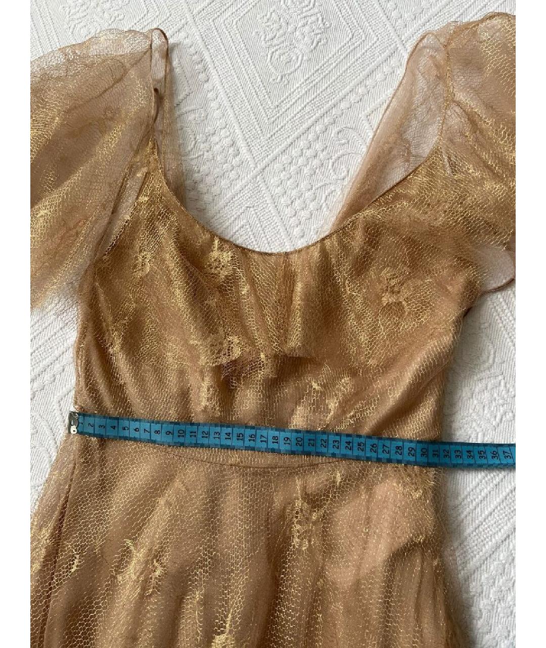 CHRISTIAN DIOR Коралловое шелковое платье, фото 8
