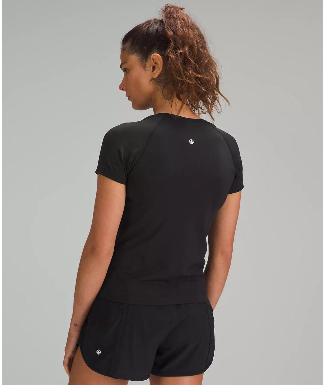 Lululemon Черная футболка, фото 3