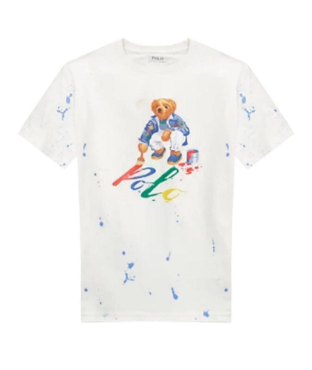 POLO RALPH LAUREN Мульти хлопковая футболка, фото 2