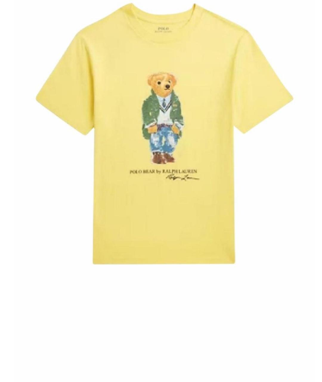 POLO RALPH LAUREN Мульти хлопковая футболка, фото 4