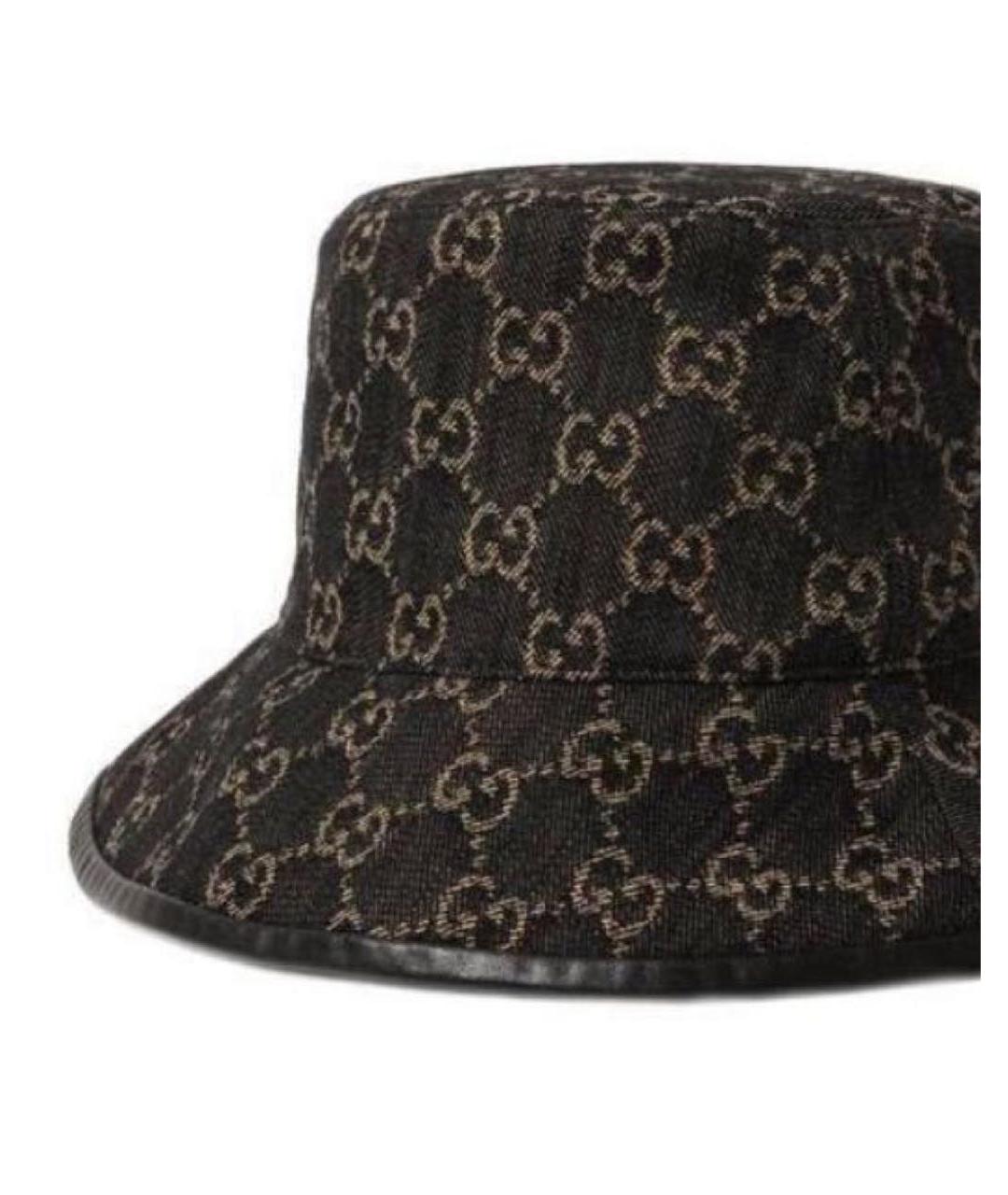 GUCCI Черная панама, фото 2