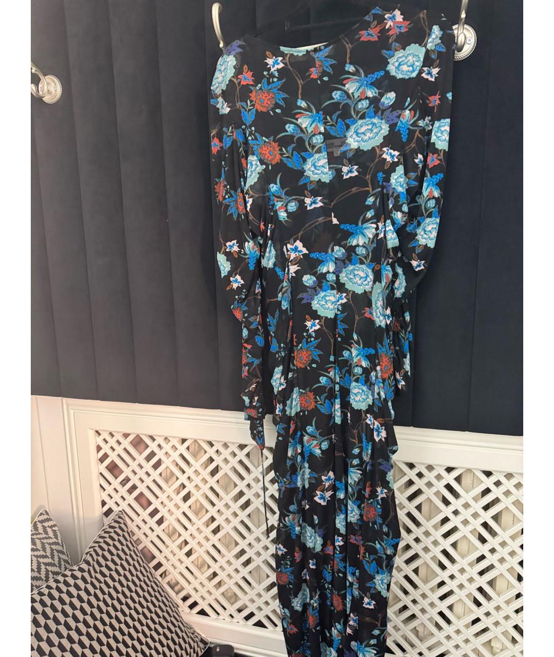 DIANE VON FURSTENBERG Бирюзовое коктейльное платье, фото 2