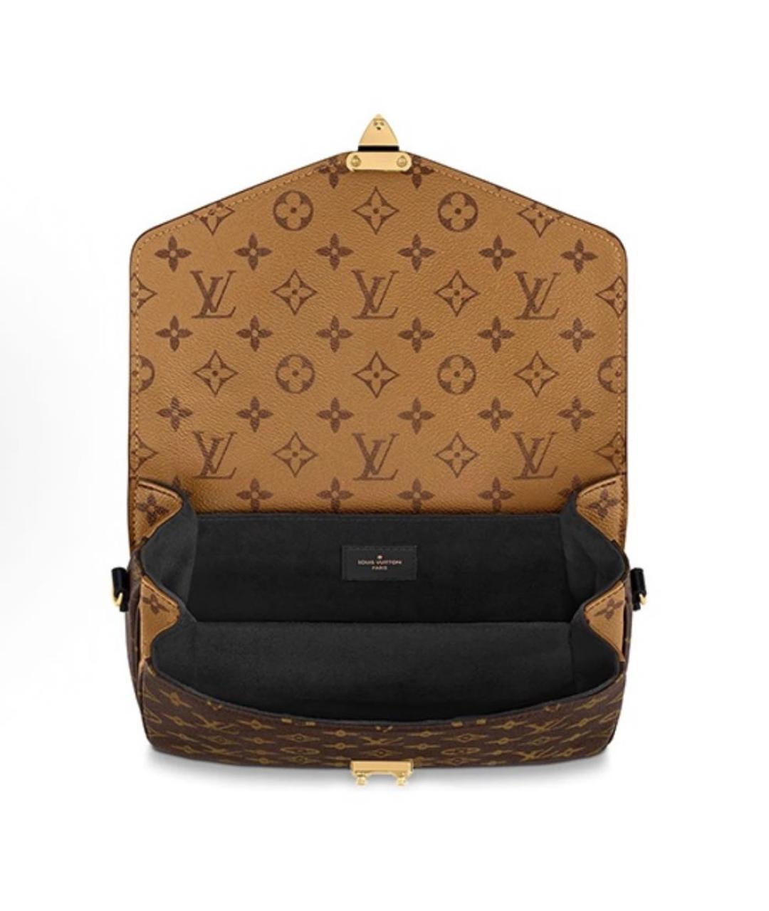 LOUIS VUITTON Коричневая сумка через плечо, фото 3