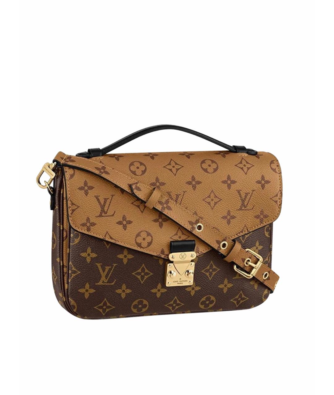 LOUIS VUITTON Коричневая сумка через плечо, фото 1