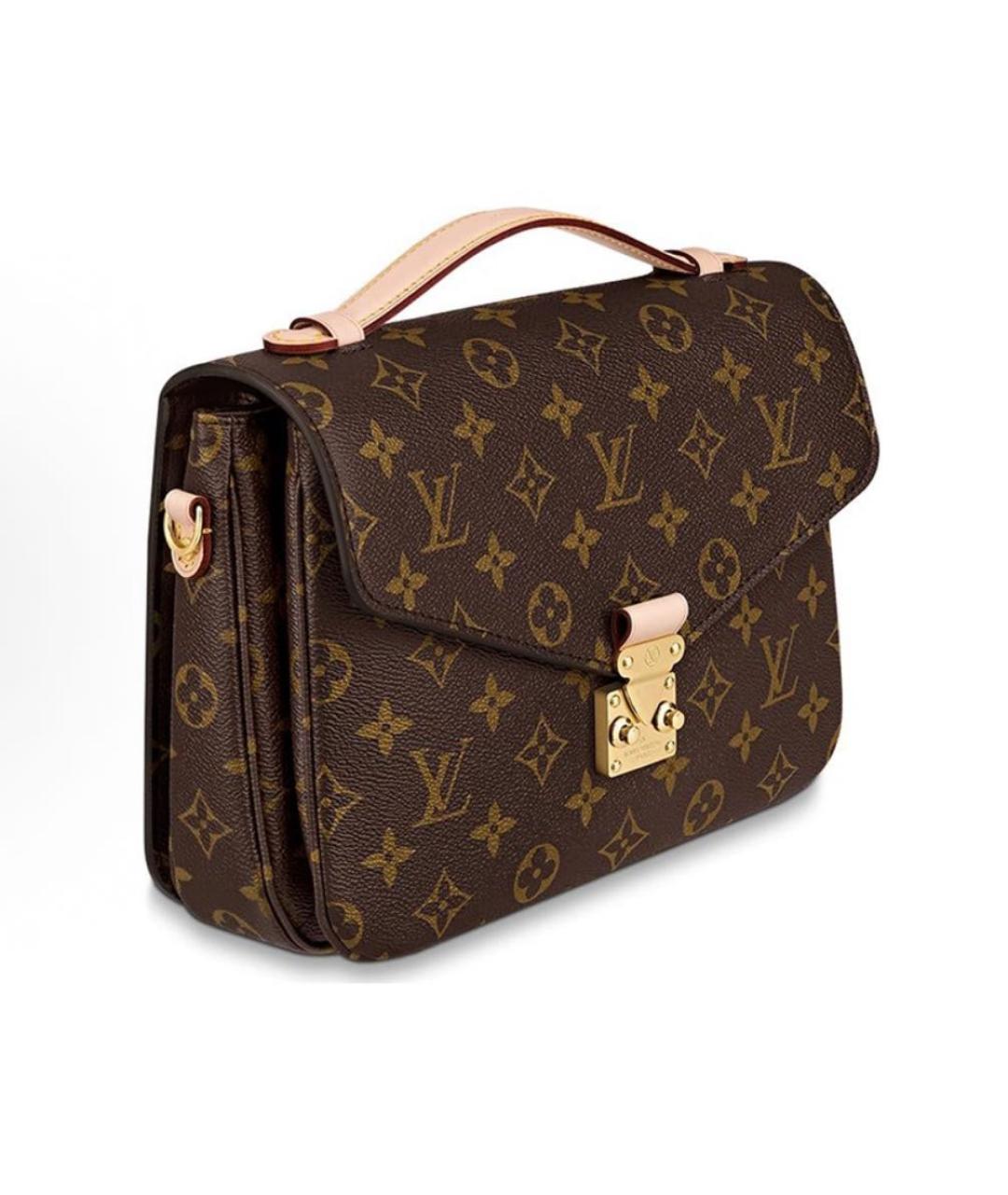 LOUIS VUITTON Коричневая сумка через плечо, фото 2