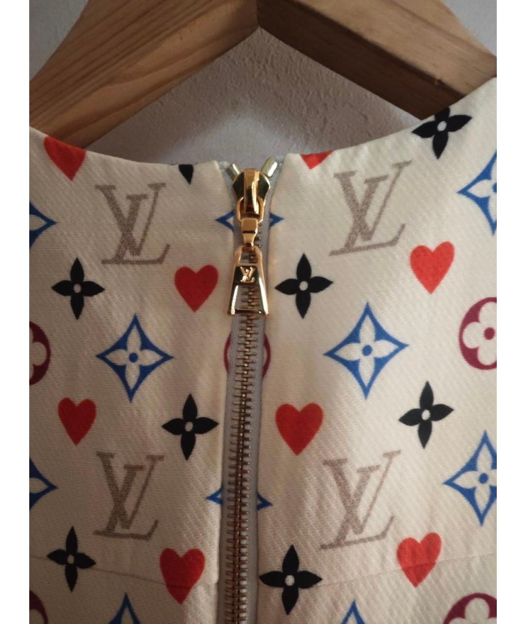 LOUIS VUITTON Бежевое шерстяное вечернее платье, фото 4