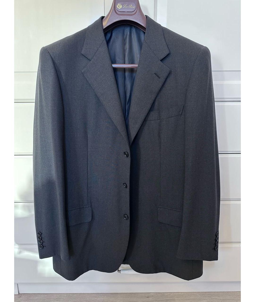 BRIONI Антрацитовый классический костюм, фото 9