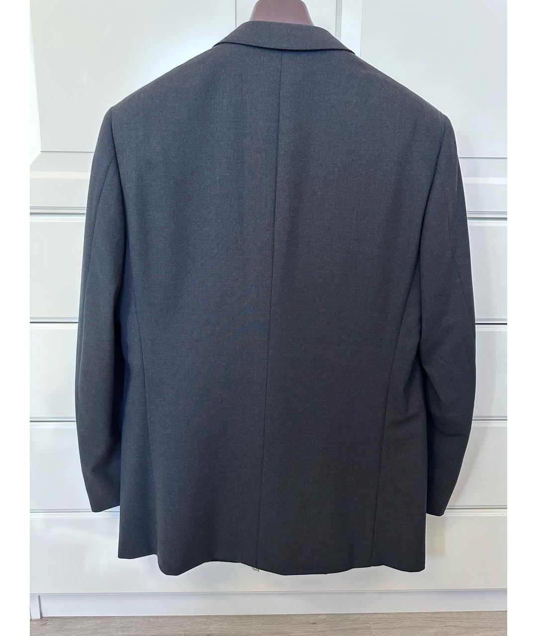BRIONI Антрацитовый классический костюм, фото 2