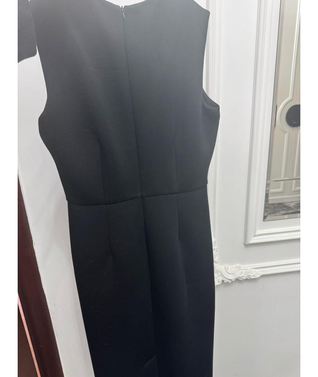 'S MAX MARA Черное вискозное вечернее платье, фото 2
