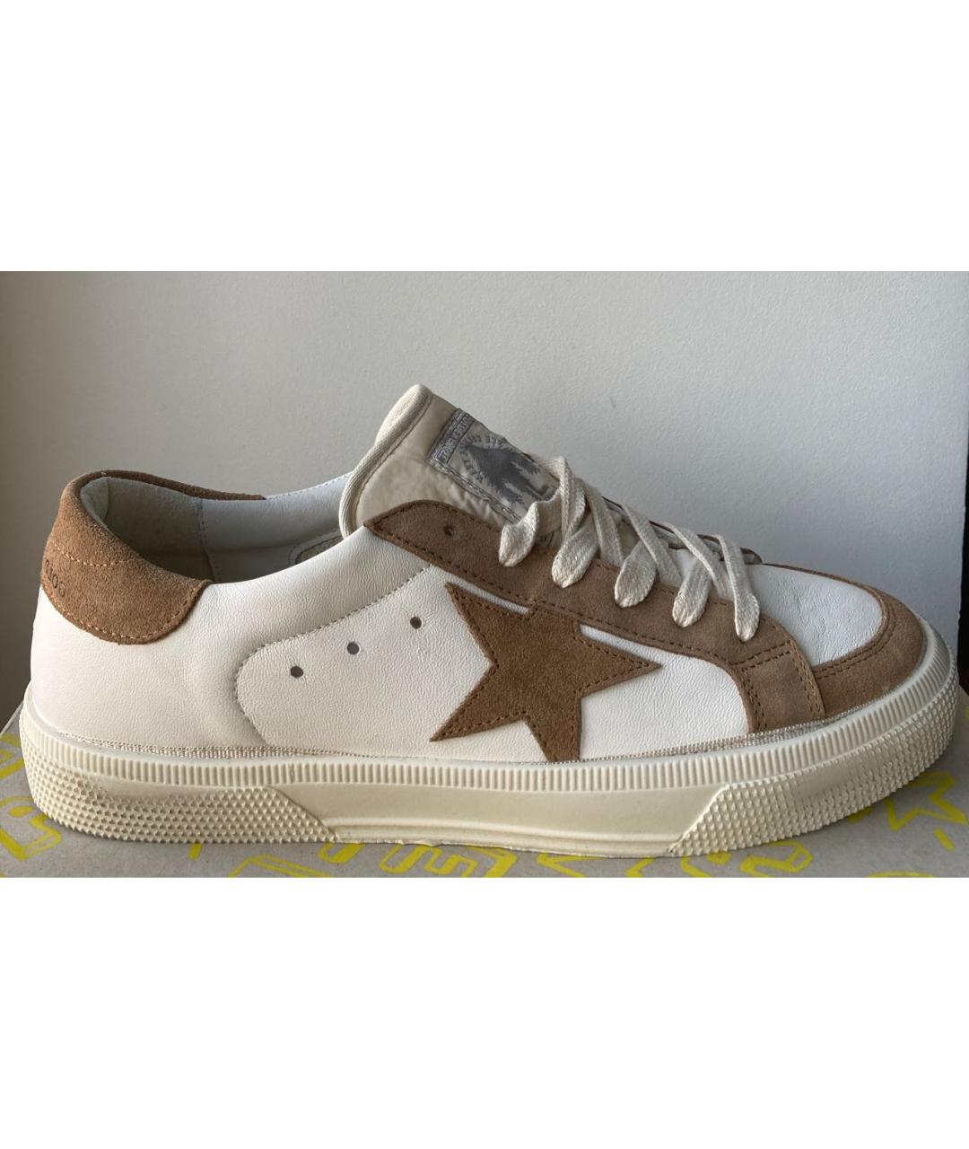 GOLDEN GOOSE DELUXE BRAND Кожаные кеды, фото 8