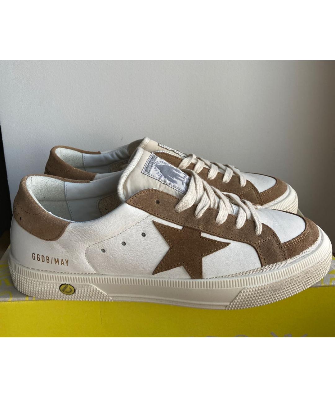 GOLDEN GOOSE DELUXE BRAND Кожаные кеды, фото 7