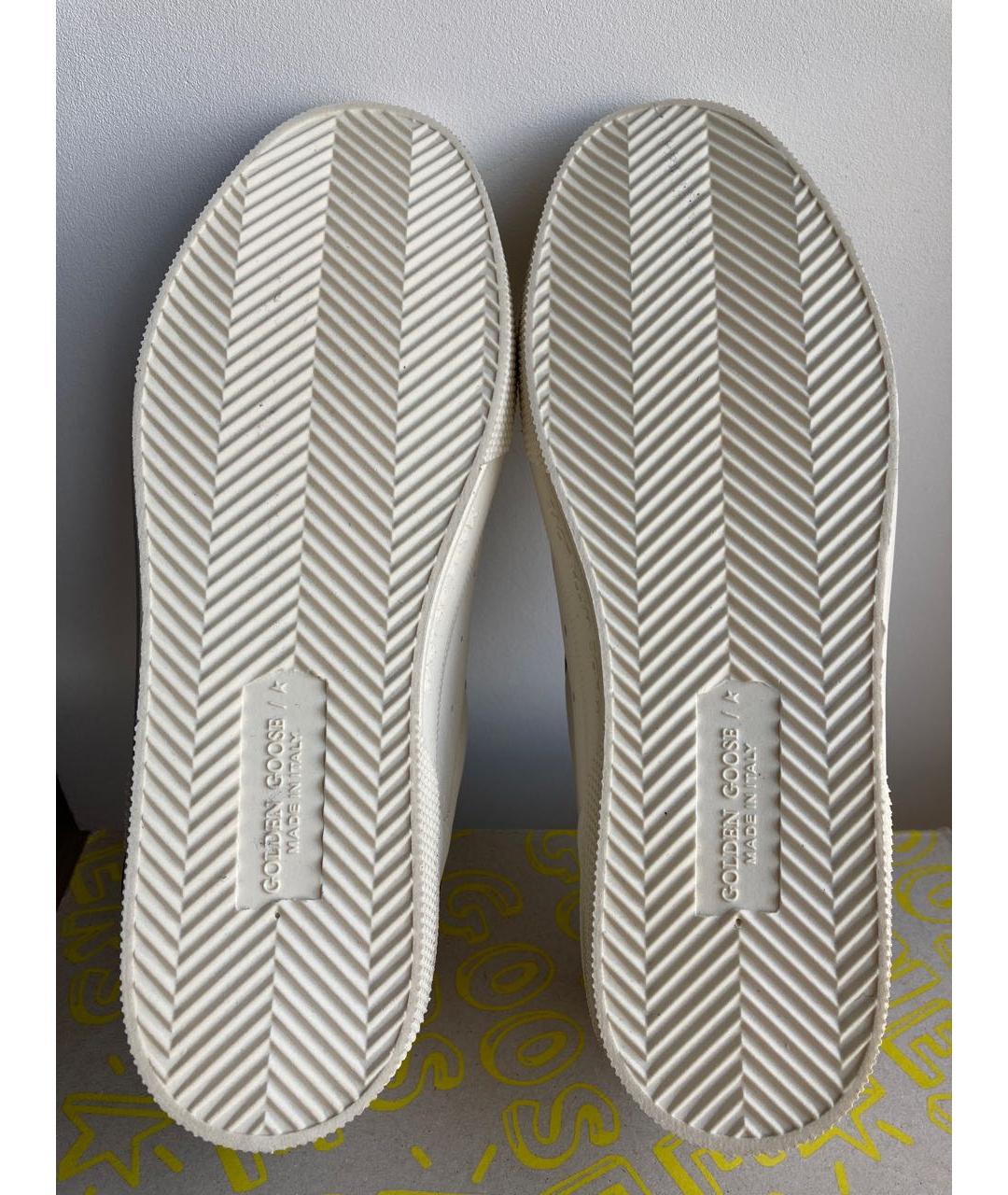 GOLDEN GOOSE DELUXE BRAND Кожаные кеды, фото 5