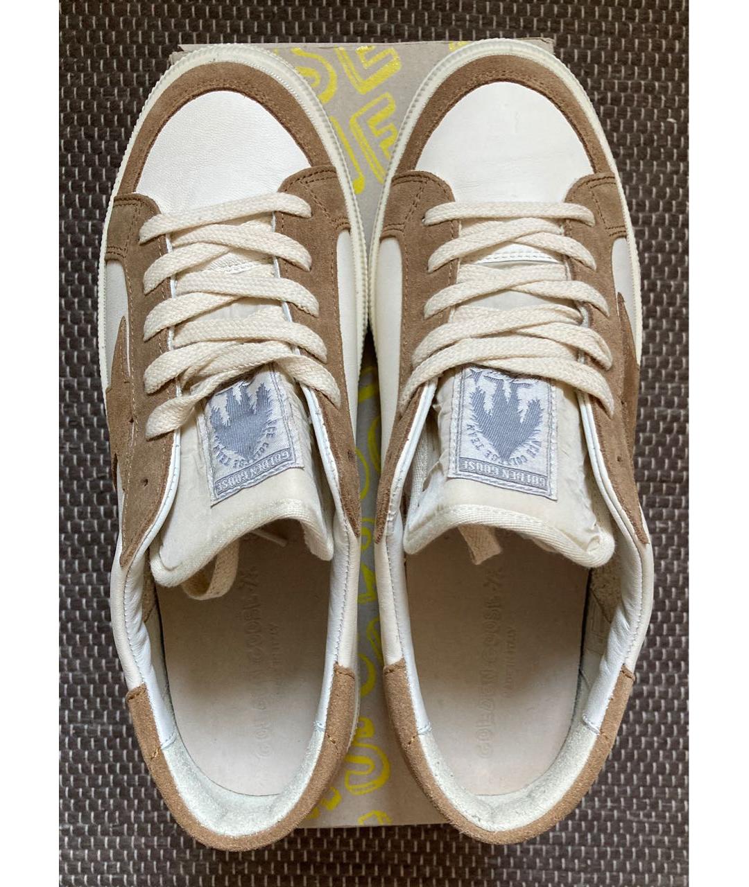 GOLDEN GOOSE DELUXE BRAND Кожаные кеды, фото 3
