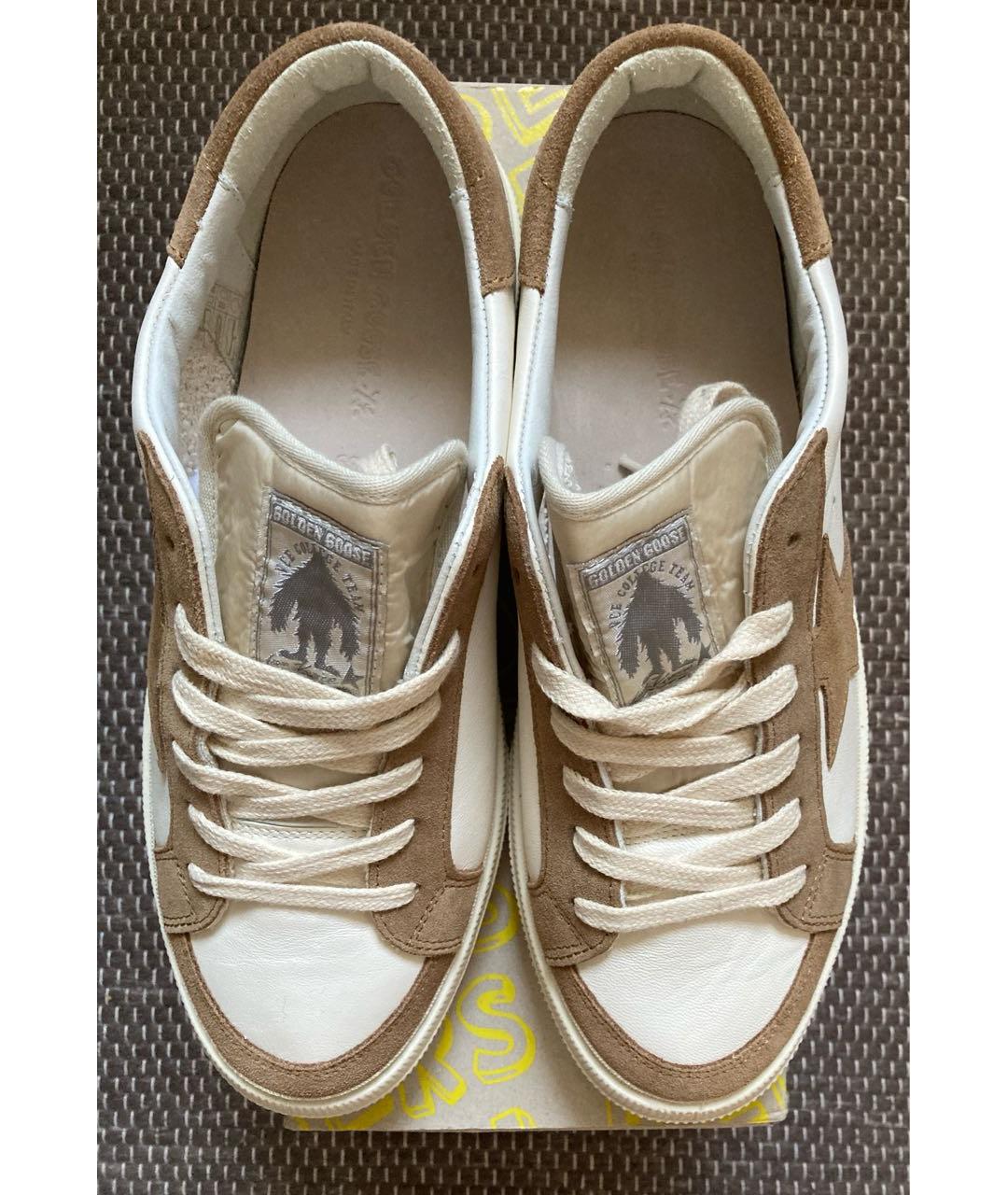 GOLDEN GOOSE DELUXE BRAND Кожаные кеды, фото 2