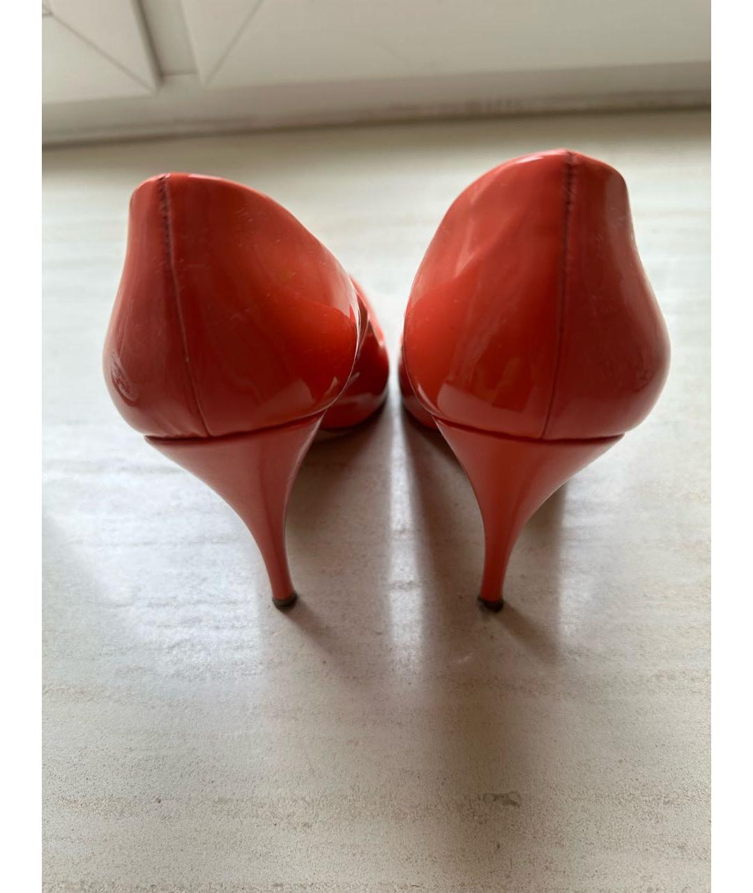 PRADA Красные туфли из лакированной кожи, фото 5