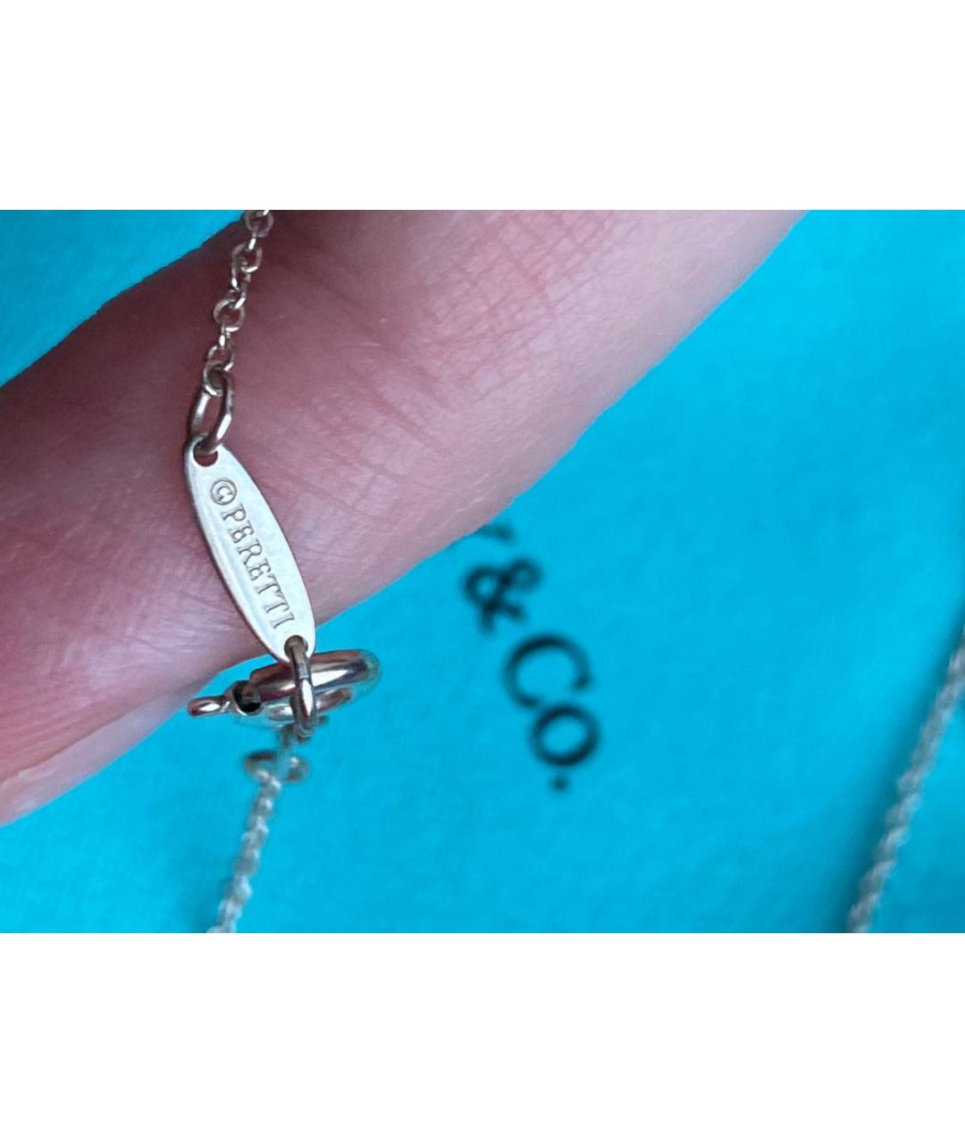 TIFFANY&CO Серебряная серебряная подвеска, фото 5