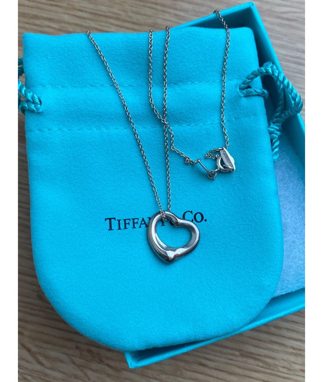 TIFFANY&CO Серебряная серебряная подвеска, фото 4