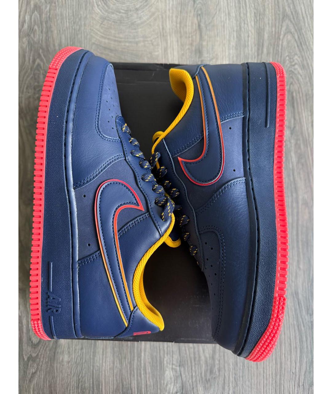 NIKE Темно-синие низкие кроссовки / кеды, фото 6