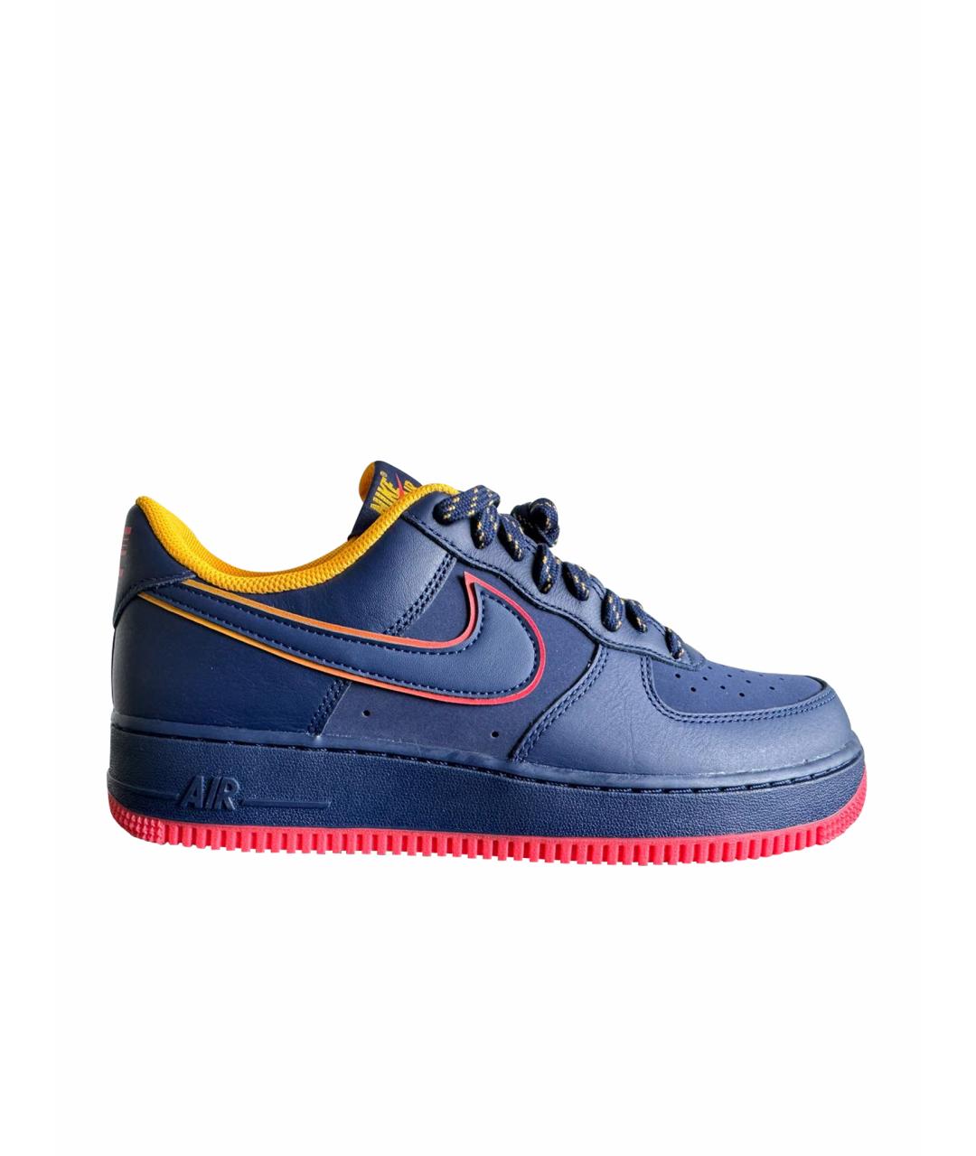NIKE Темно-синие низкие кроссовки / кеды, фото 1