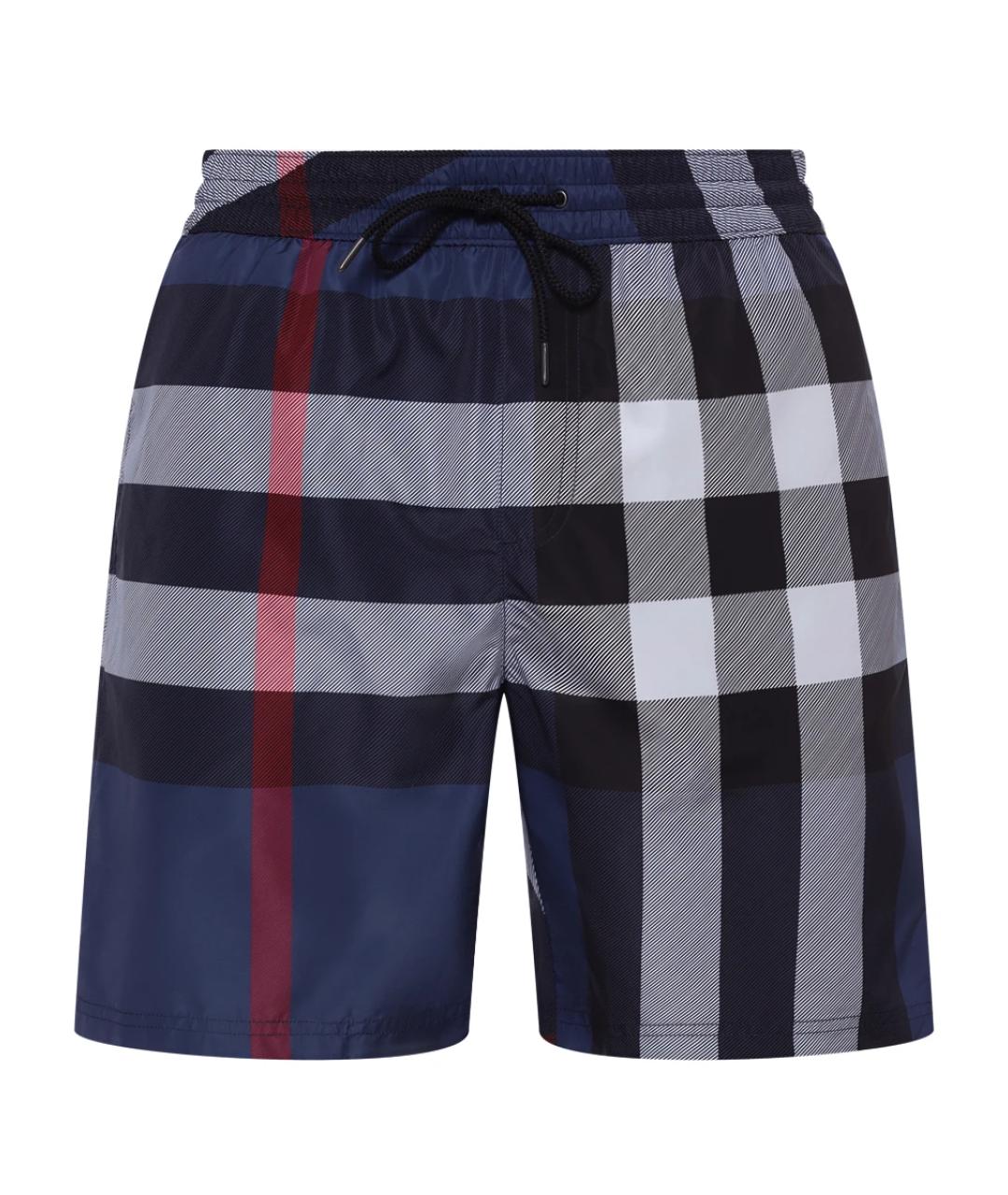 BURBERRY Синие шорты, фото 1