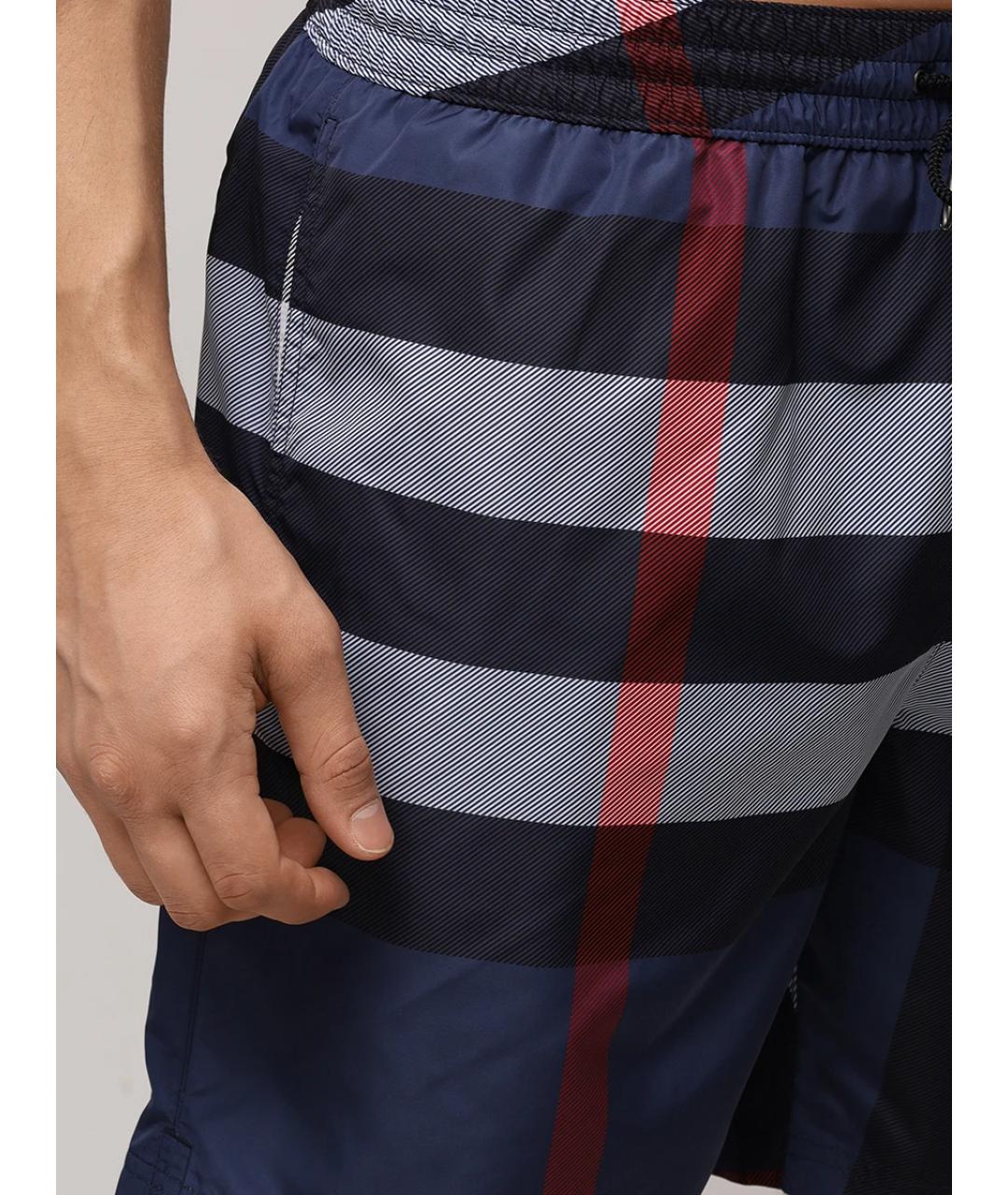 BURBERRY Синие шорты, фото 4
