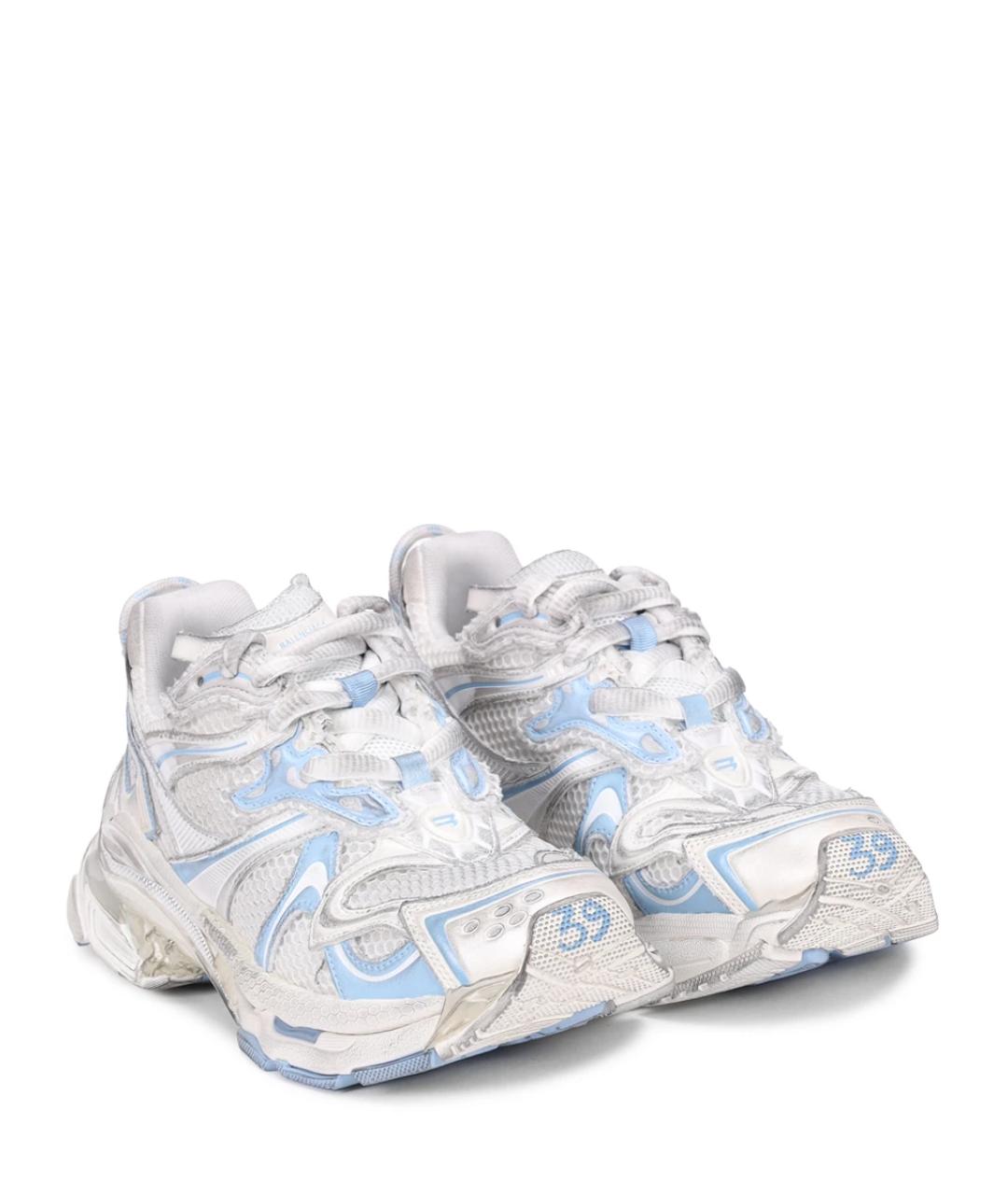 BALENCIAGA Белые кроссовки, фото 2