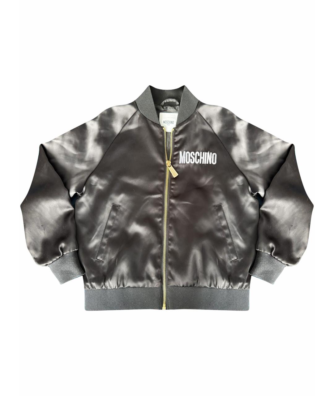 MOSCHINO Черный полиэстеровый жакет / жилет, фото 1