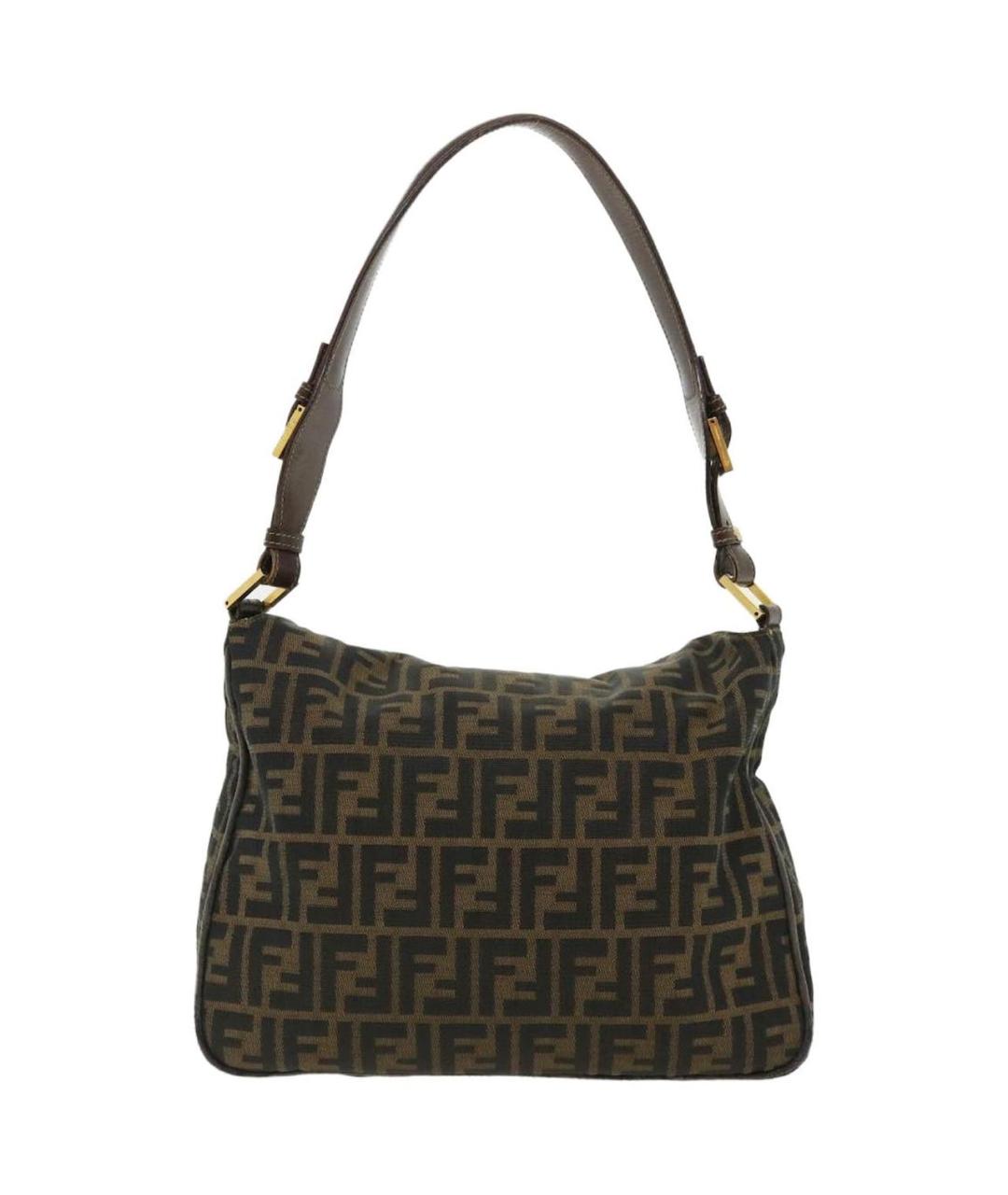 FENDI Коричневая сумка через плечо, фото 3