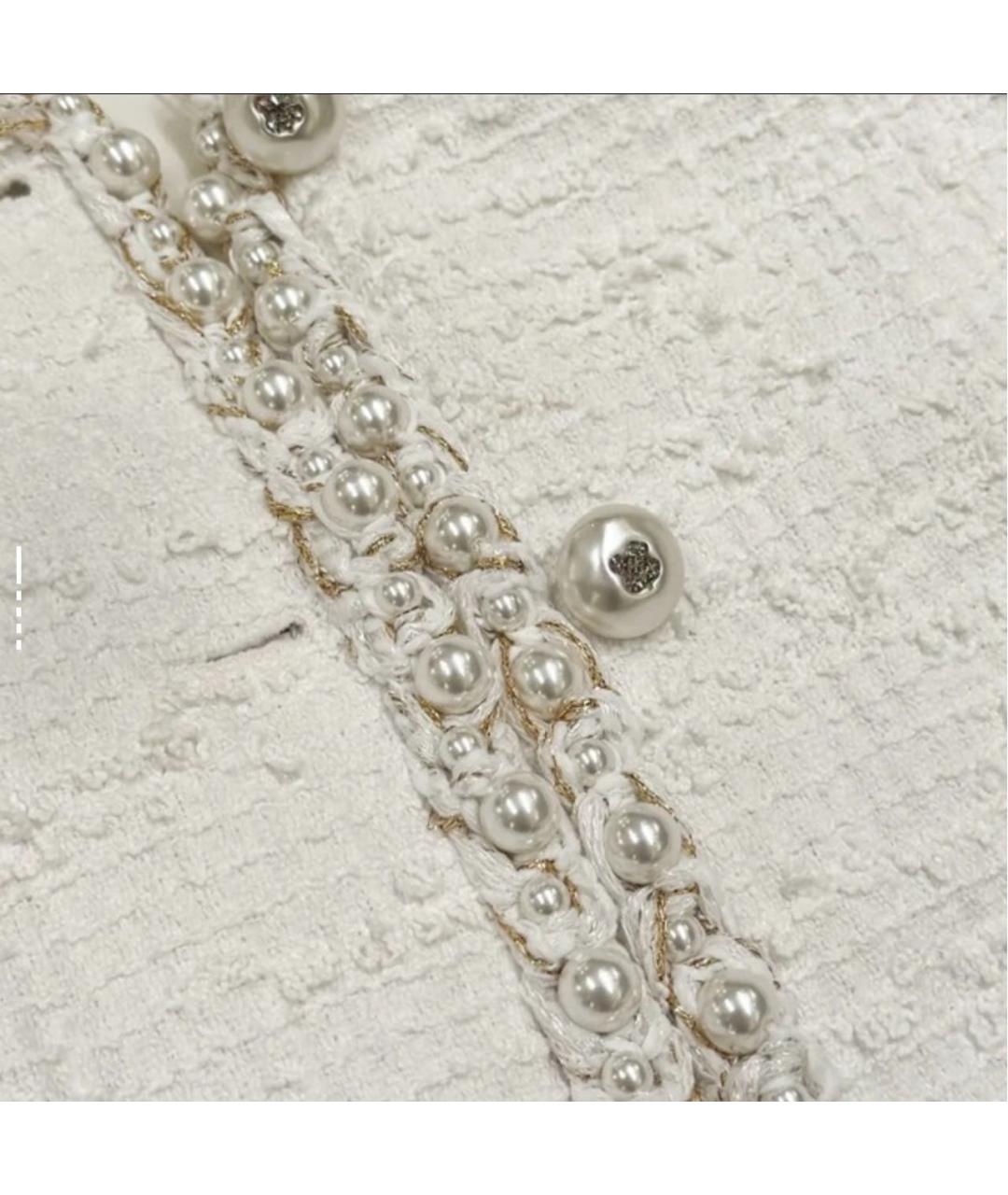 CHANEL Белая куртка, фото 5