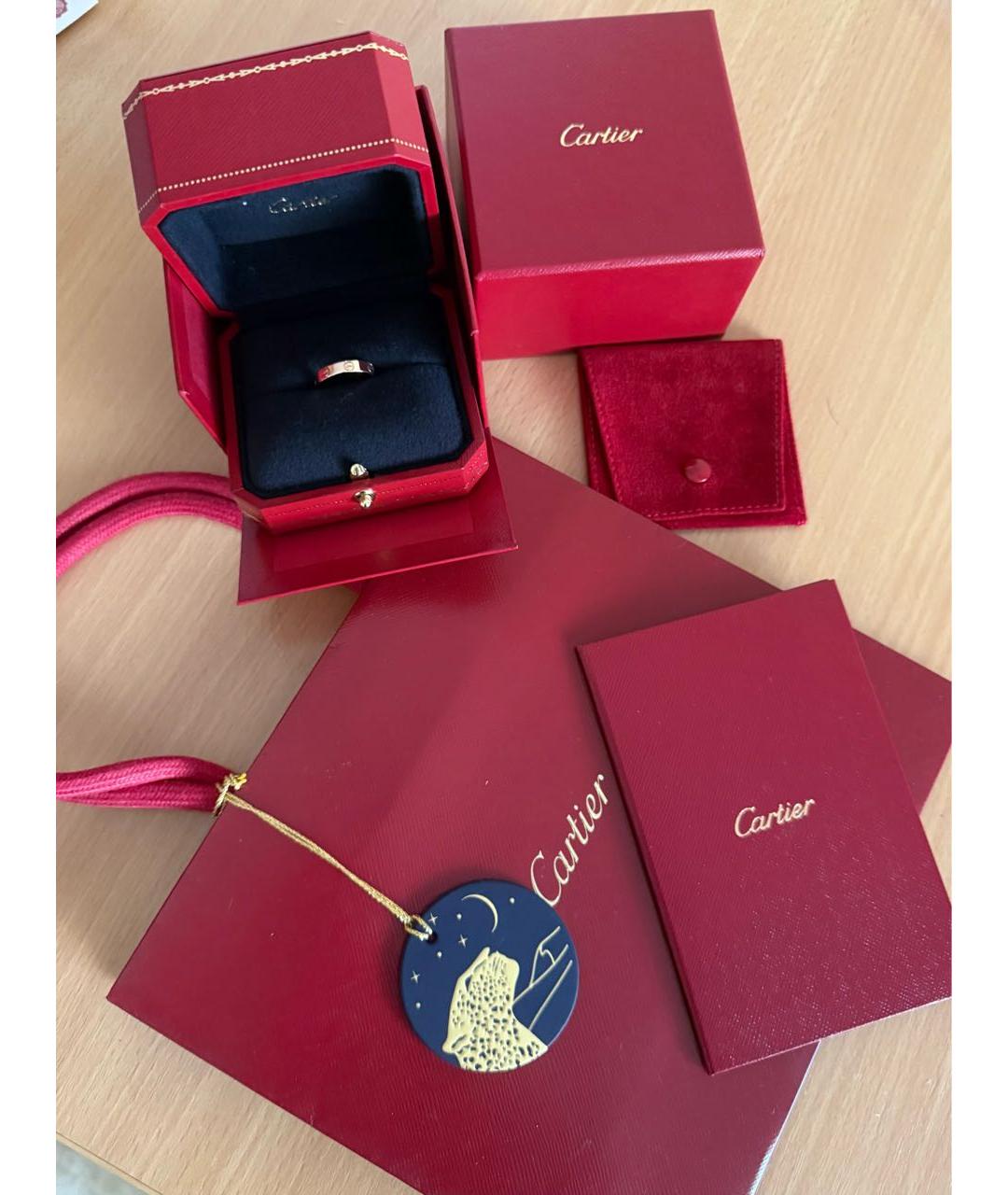 CARTIER Золотое кольцо из розового золота, фото 4