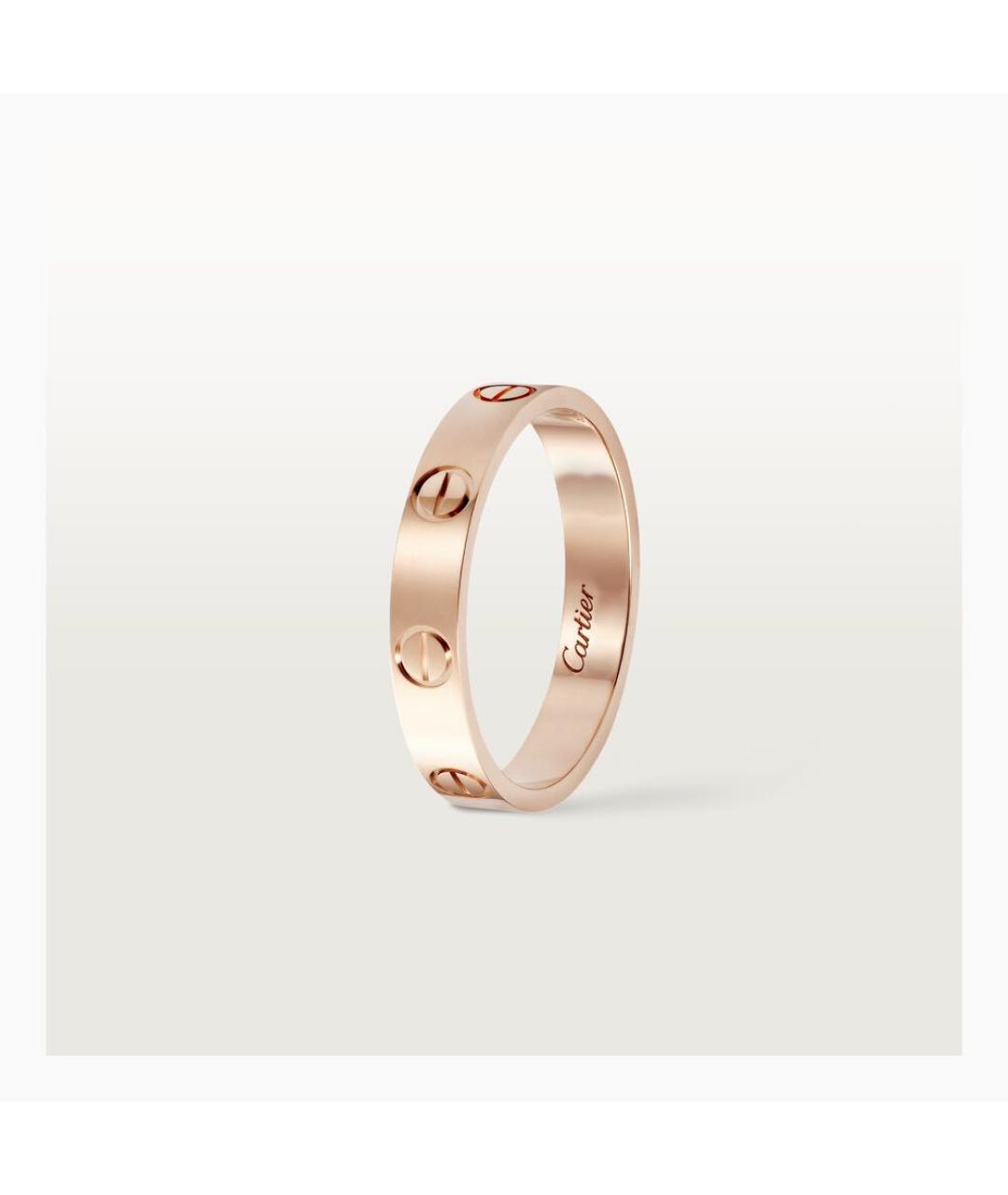 CARTIER Золотое кольцо из розового золота, фото 2