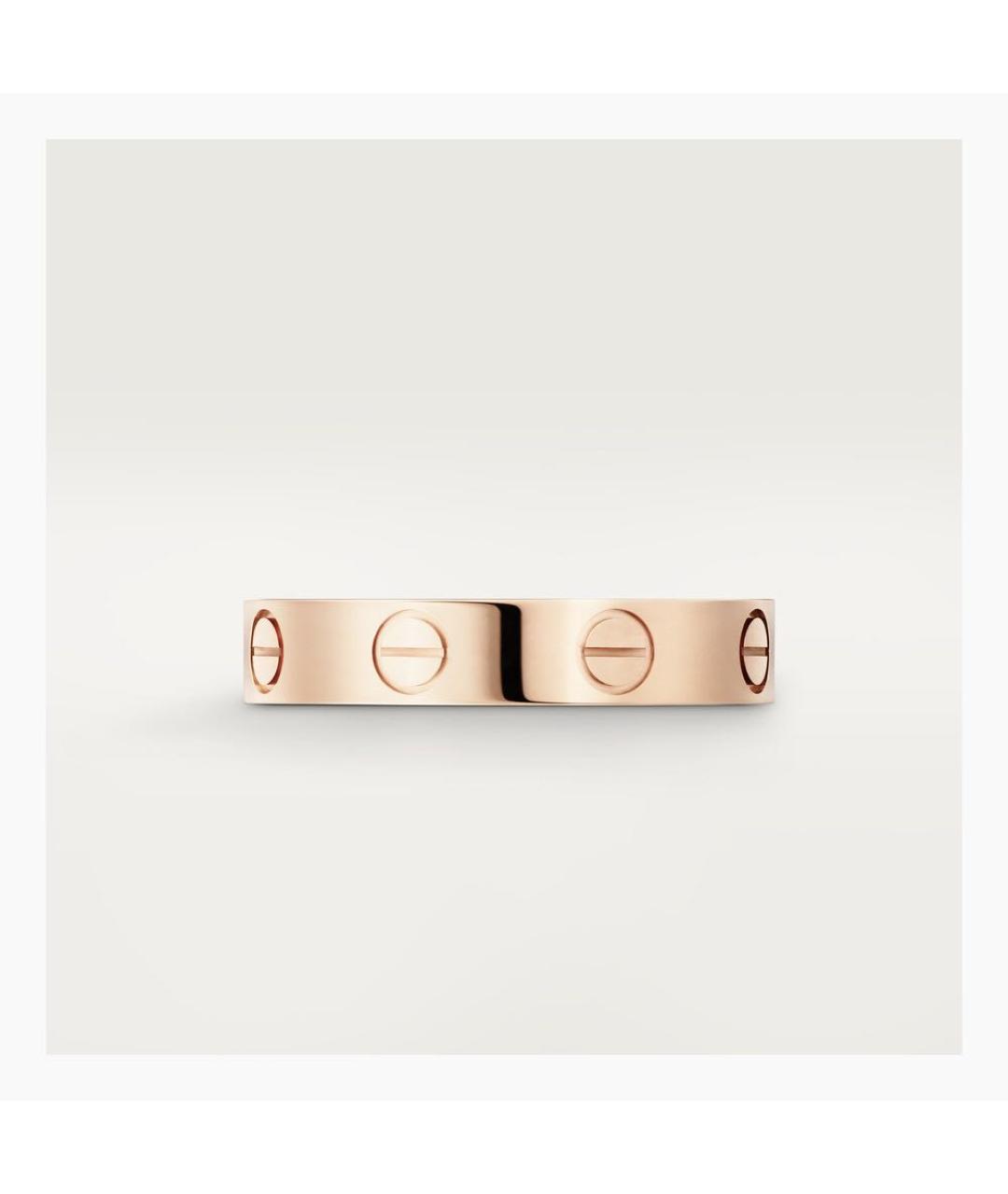CARTIER Золотое кольцо из розового золота, фото 3