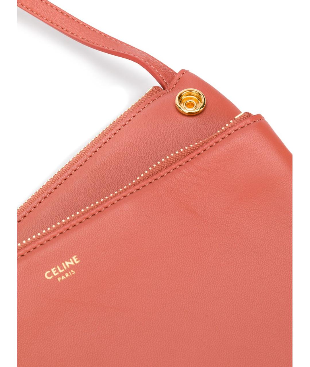 CELINE Розовая сумка через плечо, фото 3