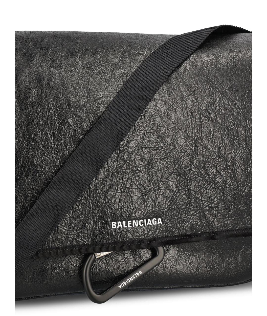 BALENCIAGA Черная сумка на плечо, фото 3