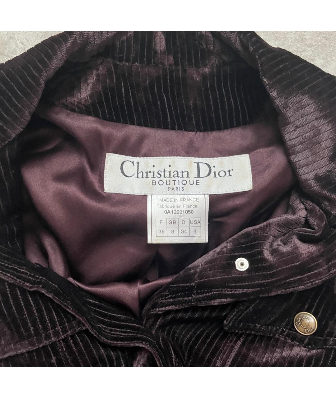 CHRISTIAN DIOR Бордовая куртка, фото 5