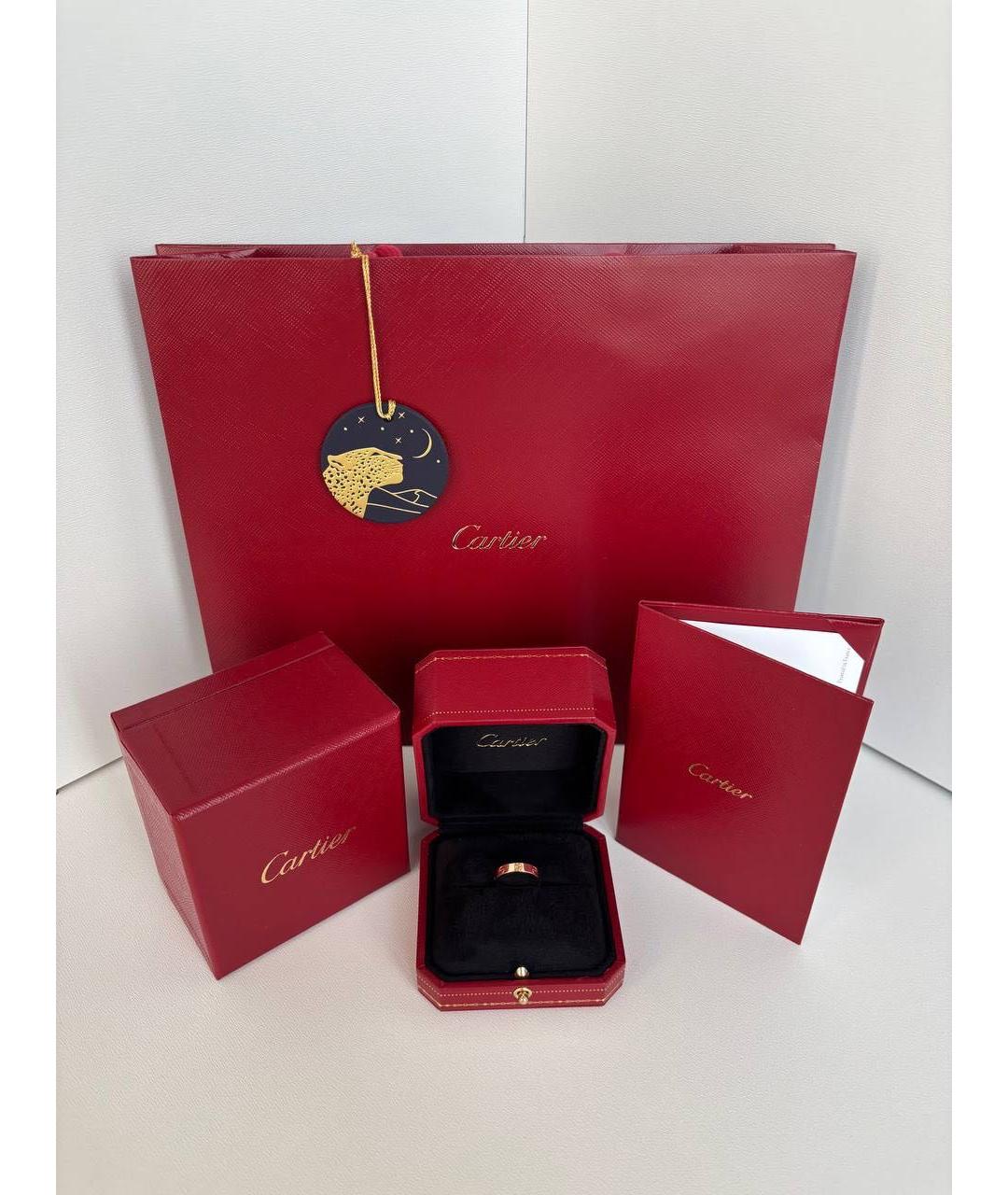 CARTIER Золотое кольцо из розового золота, фото 4