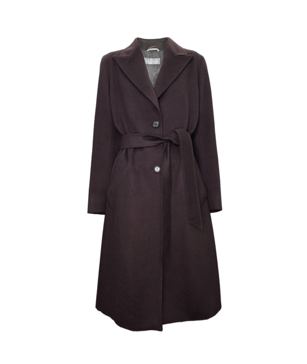 MAX MARA Коричневое кашемировое пальто, фото 8