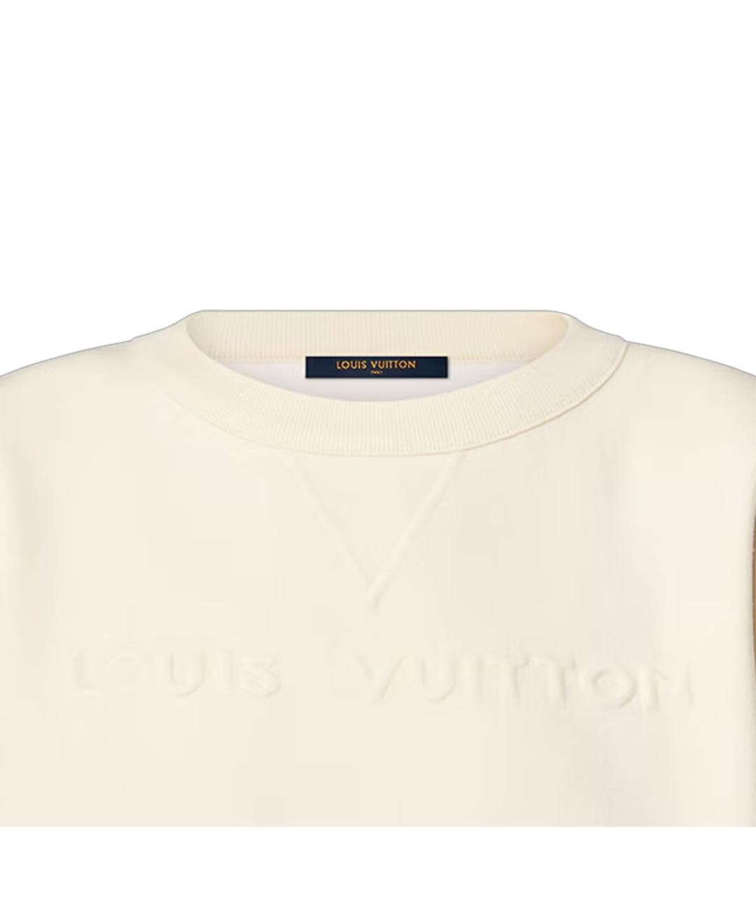 LOUIS VUITTON Бежевый джемпер / свитер, фото 5