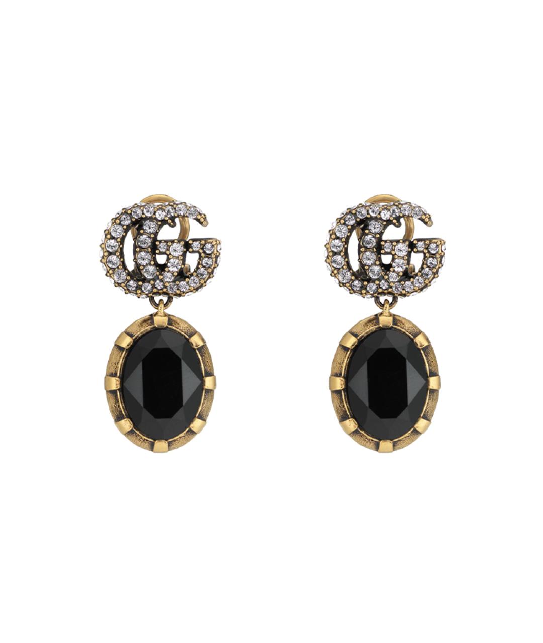 GUCCI Серебряные металлические серьги, фото 1