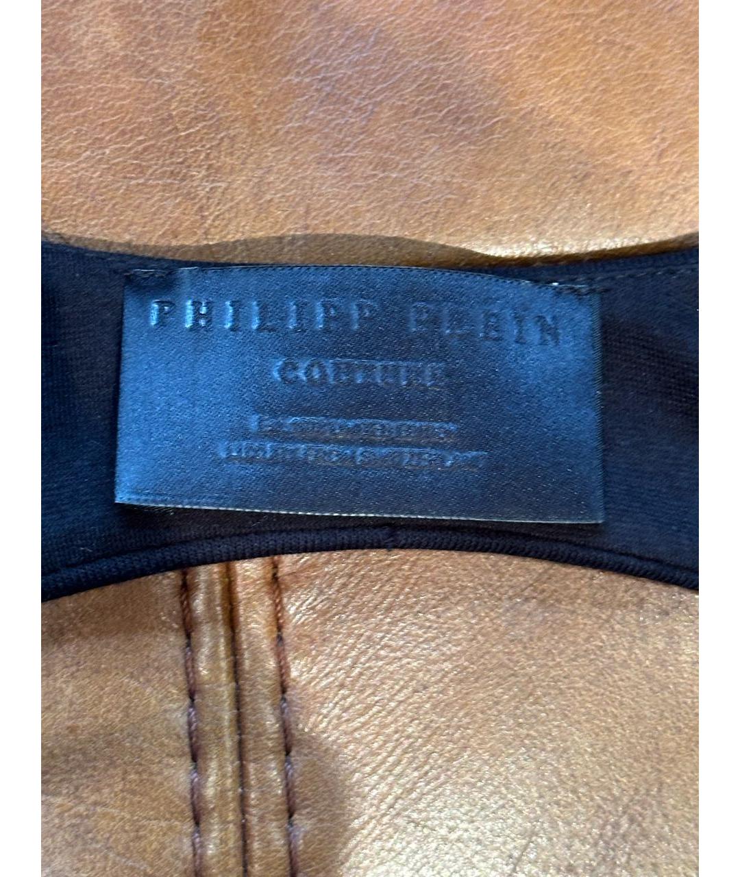 PHILIPP PLEIN Черное хлопковое платье, фото 3