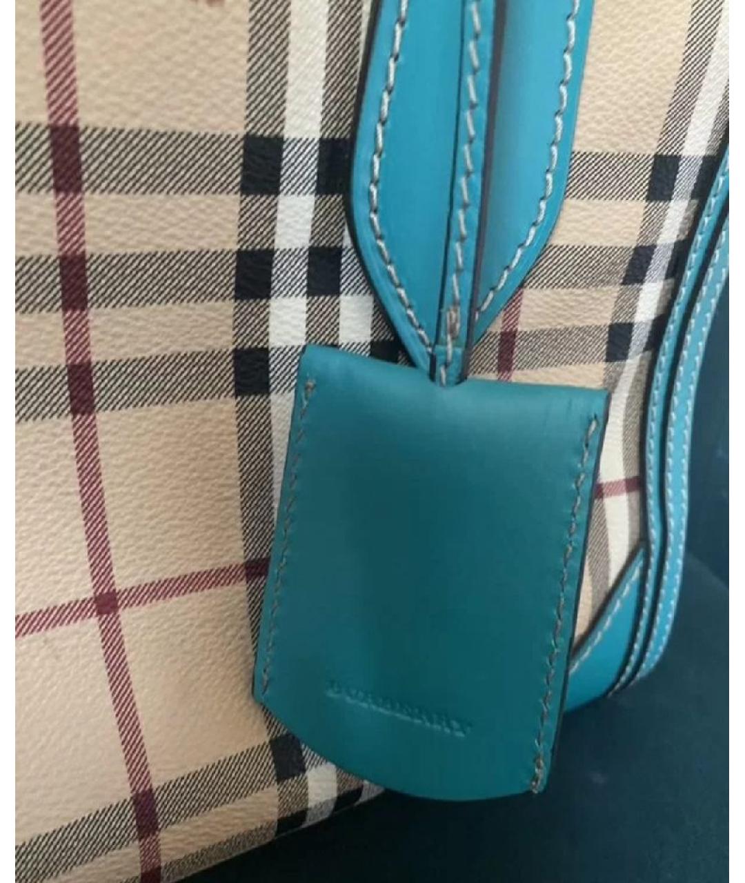BURBERRY Мульти кожаная сумка через плечо, фото 8